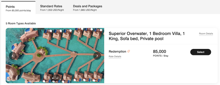 w maldives redemption